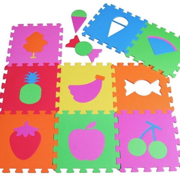 Meyveler Tatami Yumuşak Zemin Minderi 13mm